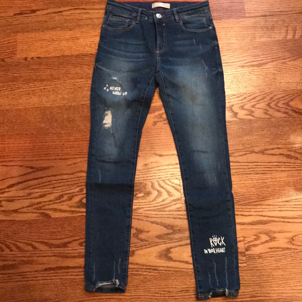 Zara girls jeans